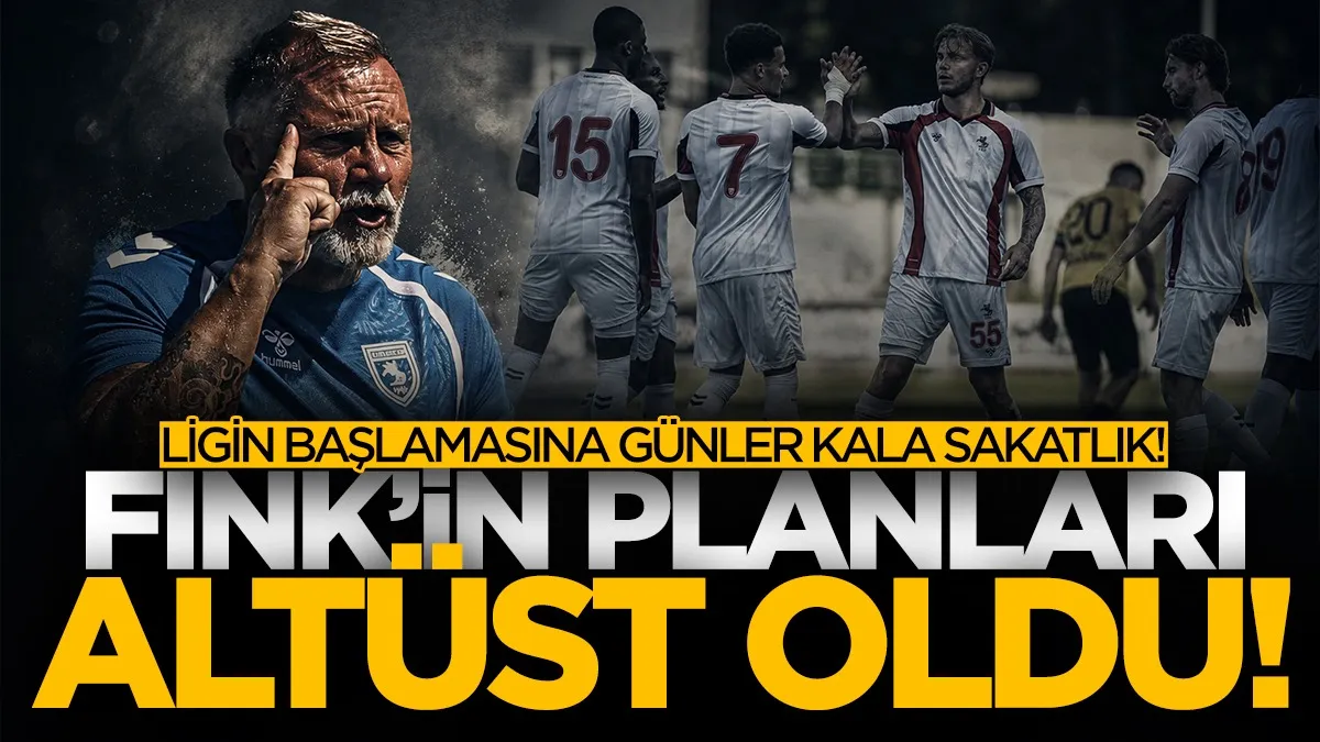 Thorsten Fink'in planlarını altüst eden gelişme! Samsunspor'da ligin başlamasına günler kala...