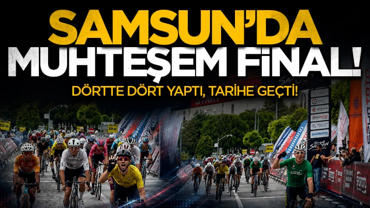 Tour of Samsun finalinde zafer Ramazan Yılmaz’ın