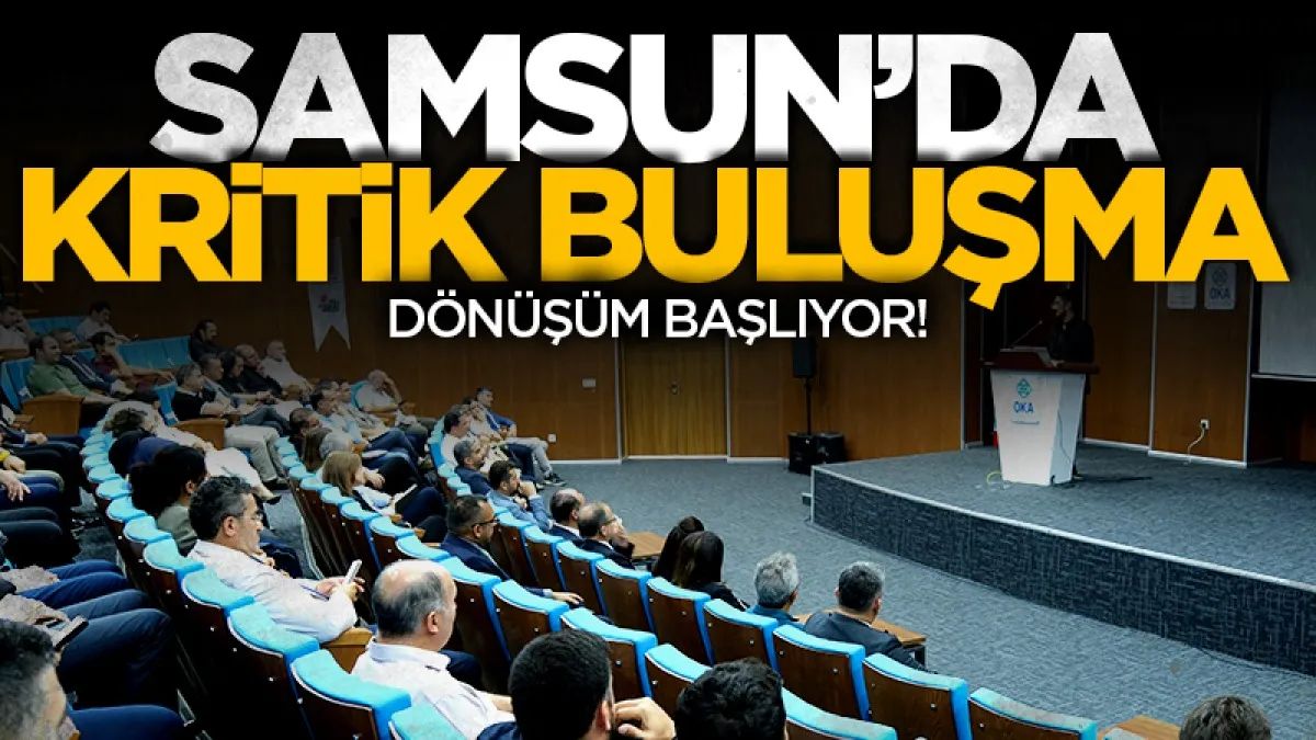 TR83 Bölgesi’nin yeşil dönüşüm yol haritası Samsun’da değerlendirildi