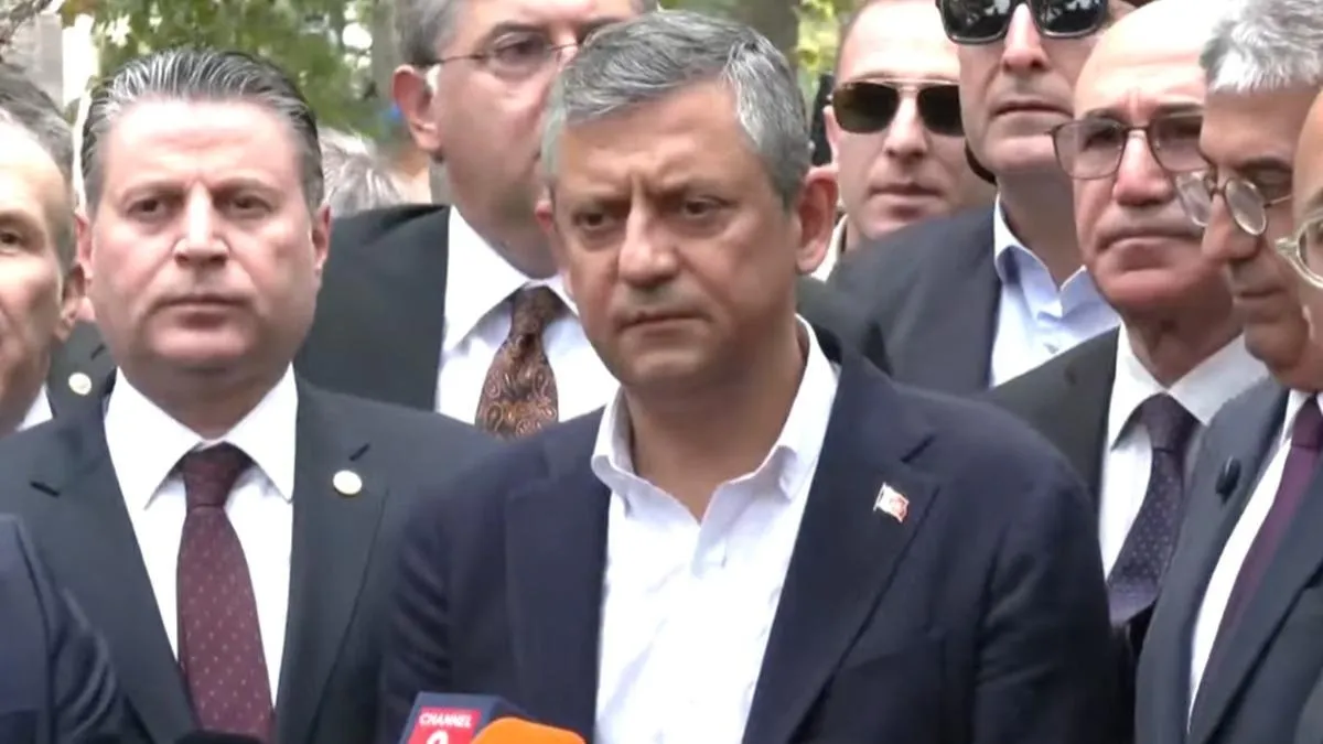 Yeni Parti lideri Özgür Özel’den ilk açıklama