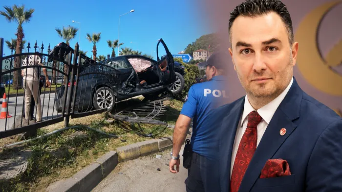 Yeniden Refah Partisi Genel Başkan Yardımcısı Osman Gezgin kaza yaptı: 3 yaralı