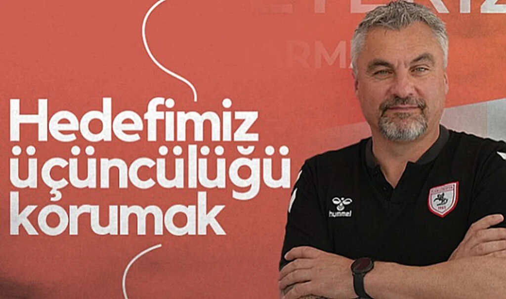 Samsunspor Teknik Direktörü Thomas Reis: Üçüncülüğü Korumak İstiyoruz