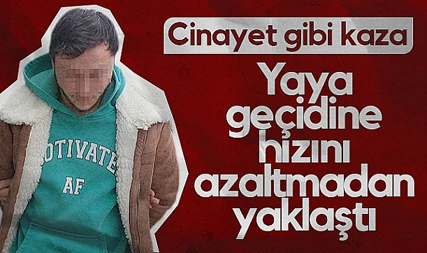 Samsun'da Cinayet Gibi Kaza! Yaya Geçidine Hızını Azaltmadan Yaklaştı
