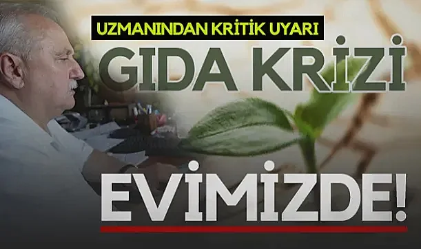 OMÜ'lü Uzmandan Kritik Uyarı: Gıda Krizi Evimizde!