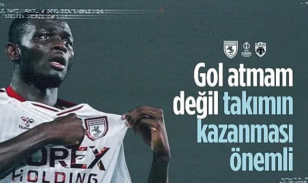 Samsunsporlu Marius AEK Maçı Öncesi Konuştu: Gol Atmam Değil, Takımın Kazanması Önemli