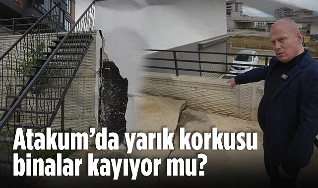Atakum Balaç Mahallesi'nde Binalar Çatlıyor İddiası