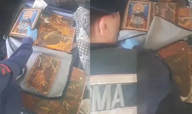 Atakum'da Tarihi Eser Operasyonu: 26 Tablo Ele Geçirildi