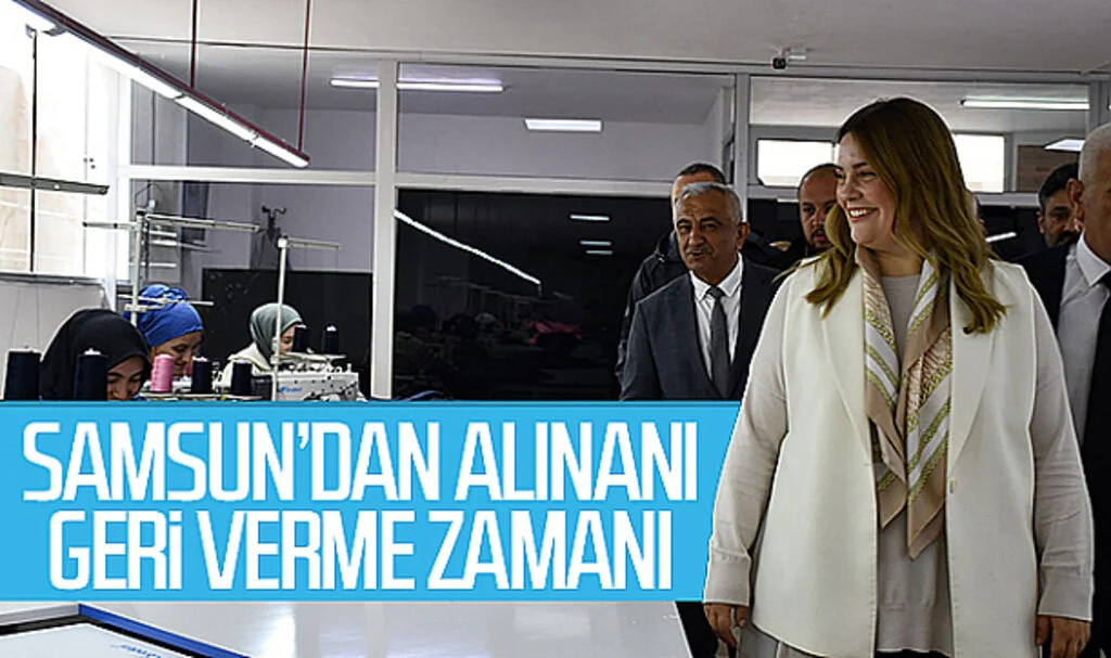 İYİ Parti Milletvekili Aday Adayı İmren Nilay Tüfekci: "Samsun'dan alınanı geri verme zamanı"