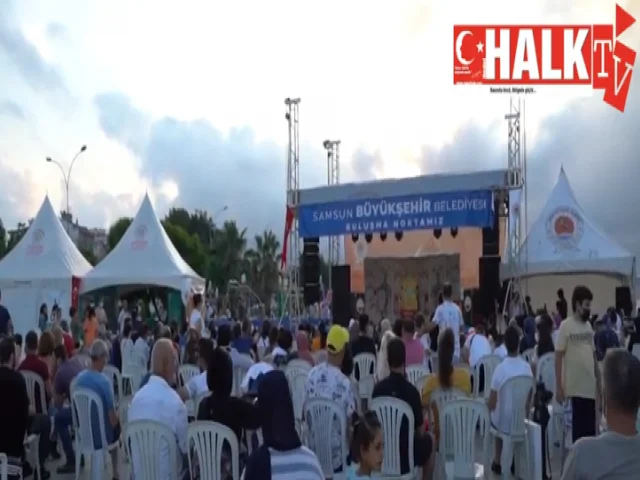 Atakum’da açık havada yaz etkinlikleri başladı