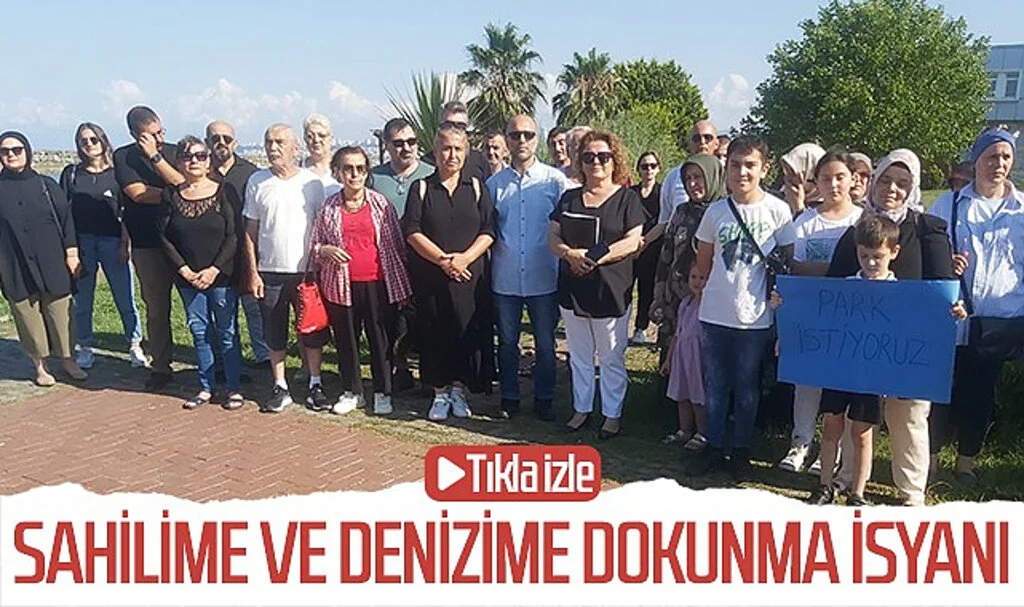 Samsun'da sahilime ve denizime dokunma isyanı! Tıkla izle...