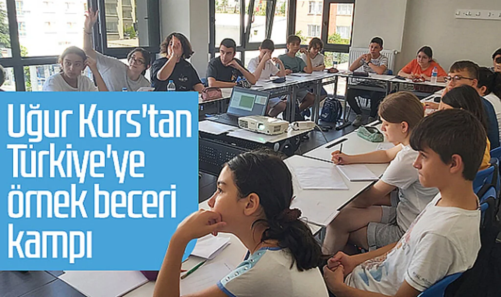 Samsun Uğur Kurs'tan Türkiye'ye örnek beceri kampı