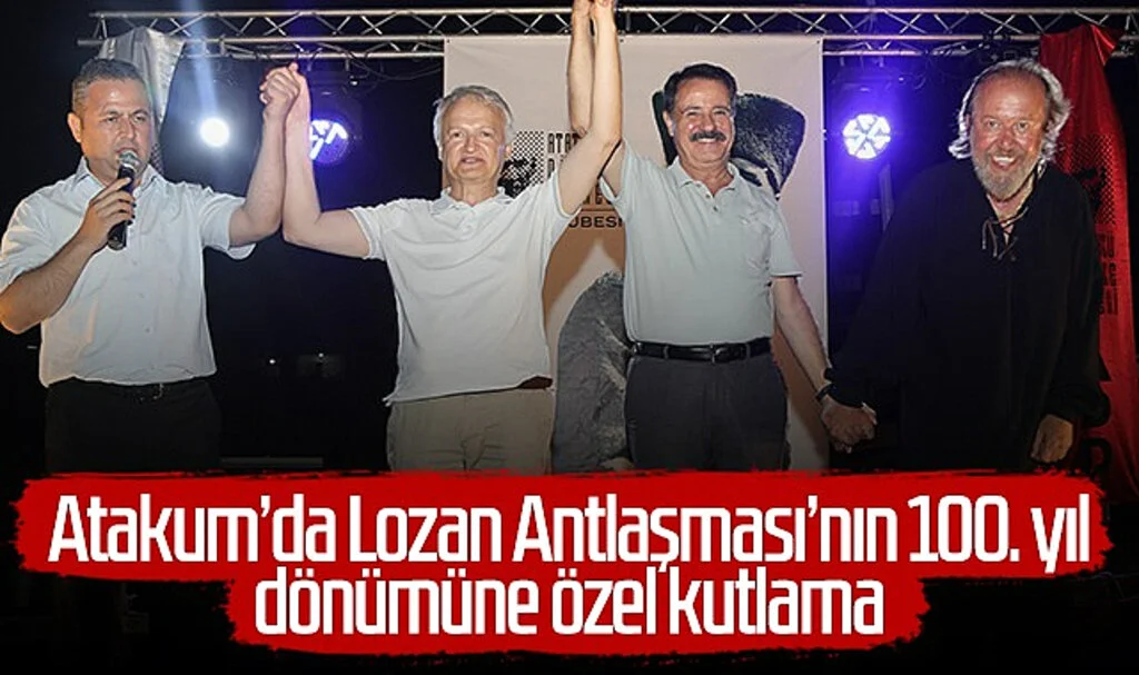 Atakum'da Lozan Antlaşması'nın 100. yıl dönümüne özel kutlama