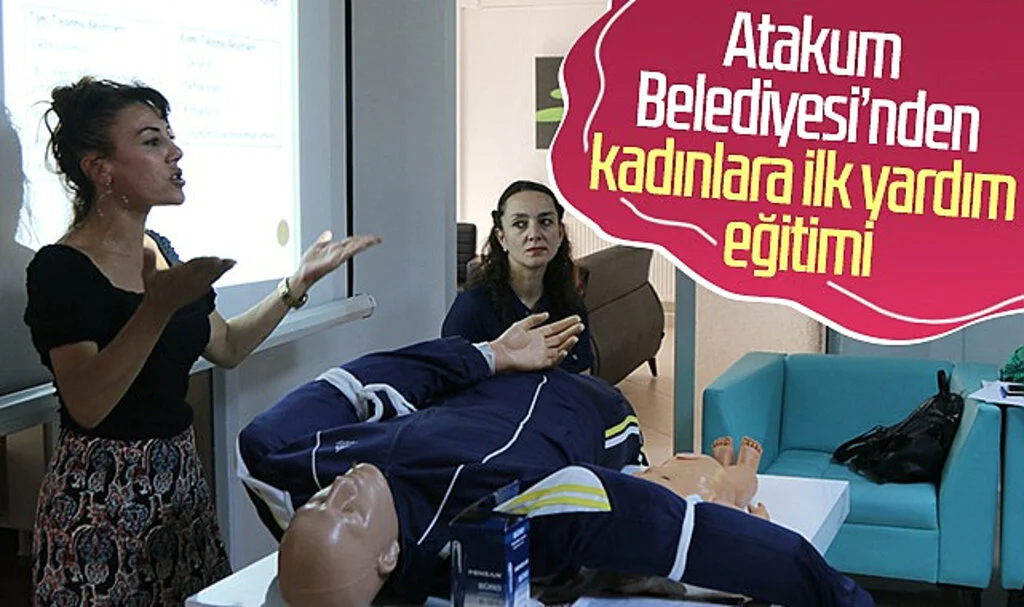 Atakum Belediyesi'nden Kadınlara İlk Yardım Eğitimi