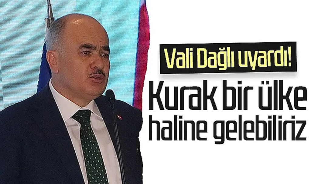 Samsun Valisi Zülkif Dağlı uyardı! "Kurak bir ülke haline gelebiliriz"