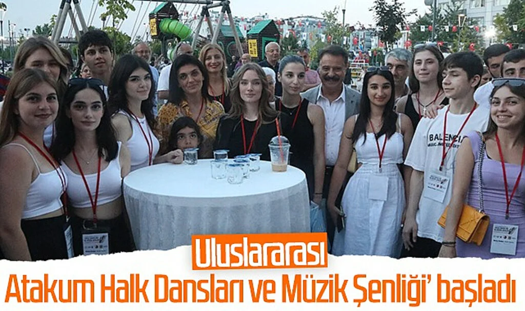 Uluslararası Atakum Halk Dansları ve Müzik Şenliği' başladı