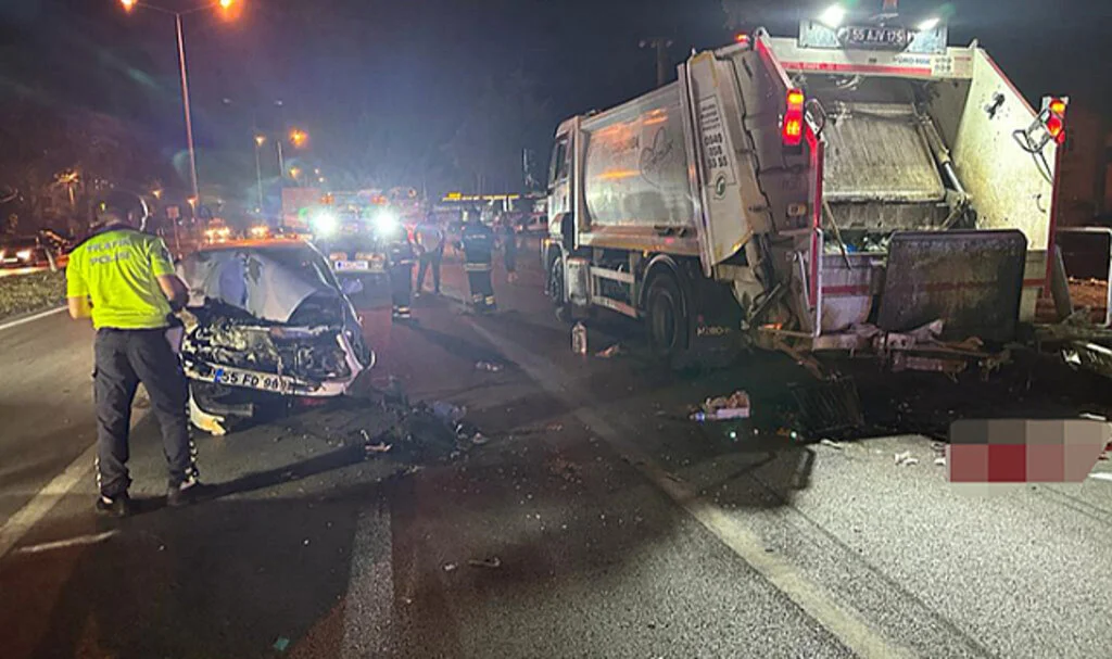 Samsun'da Zincirleme Trafik Kazasında 6 Kişi Yaralandı