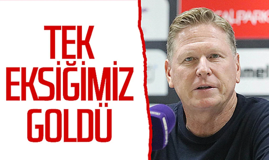 Samsunspor'da Markus Gisdol'dan Başakşehir maçı sonrası açıklama: "Tek eksiğimiz goldü"