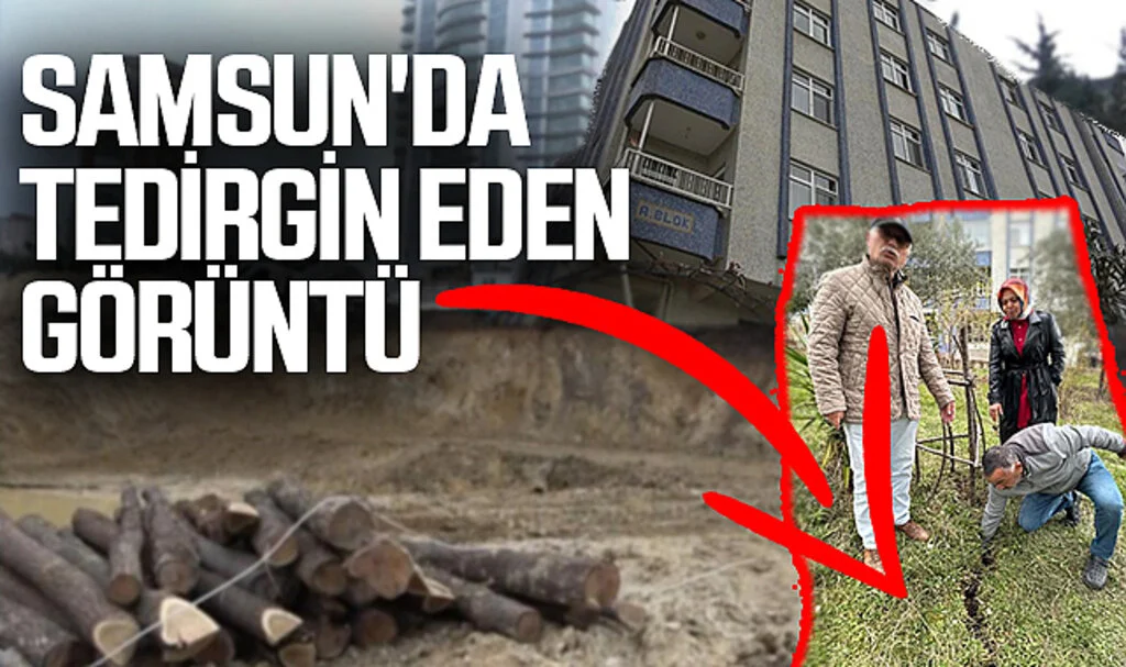 Samsun'da İnşaat Temel Kazısında Tedirgin Eden Görüntü