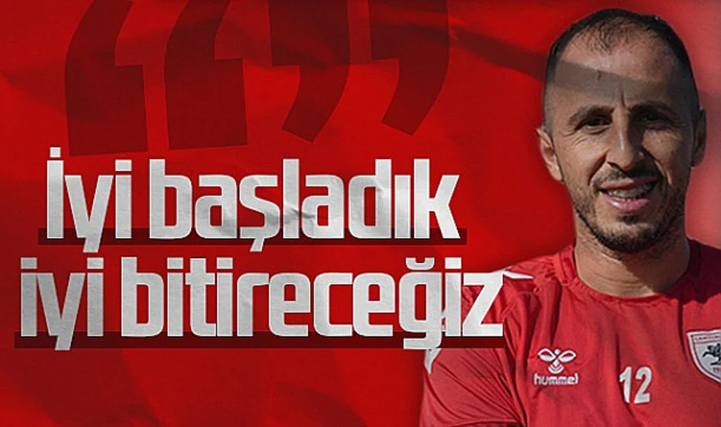 Samsunsporlu Zeki Yavru: Lige İyi Başladık, İyi Bitireceğiz