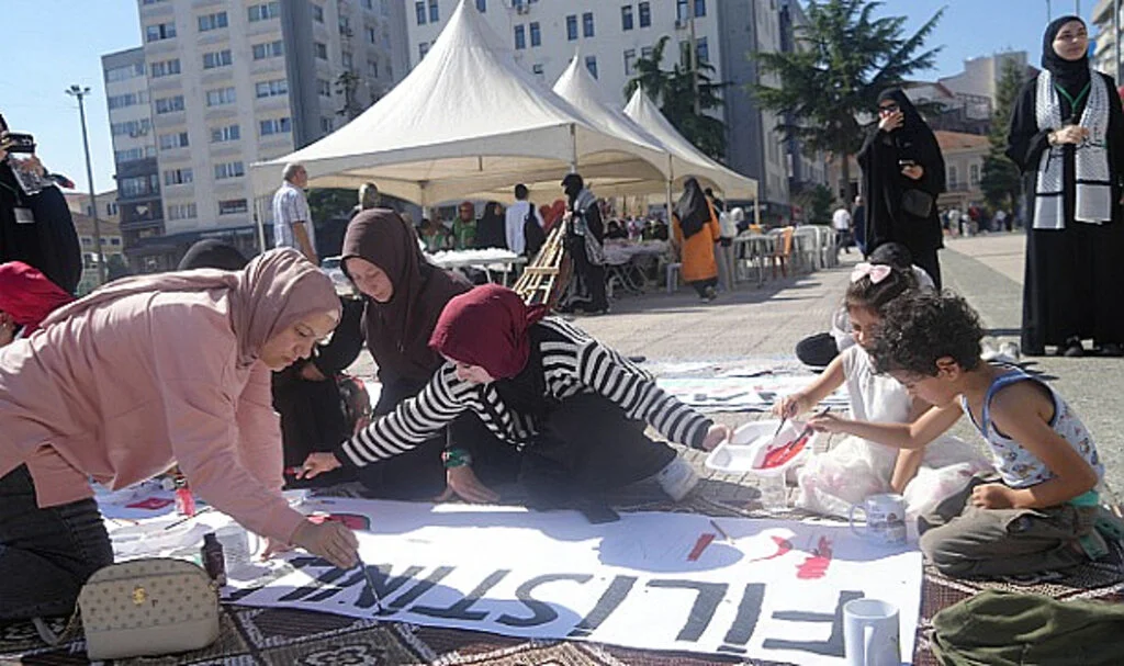 Filistinli Çocuklar İçin Çiz Etkinliği: Samsun'dan Anlamlı Destek