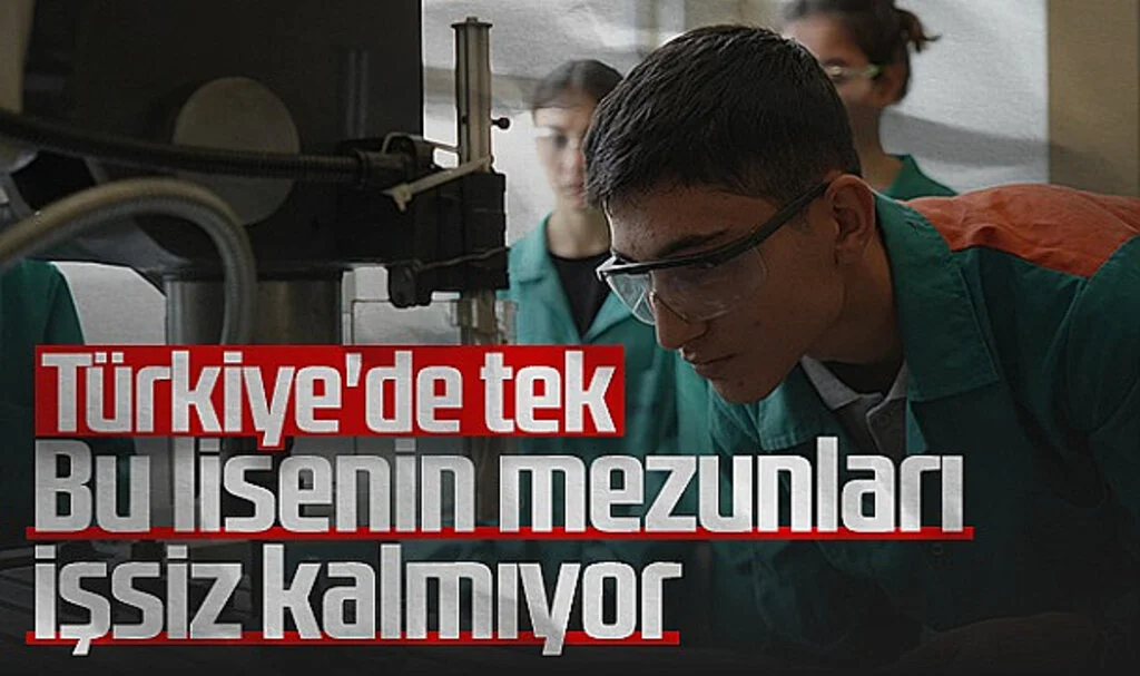 Türkiye'de Tek! Samsun'daki Bu Lisenin Mezunları İşsiz Kalmıyor