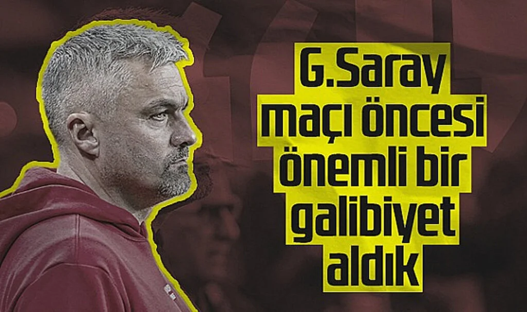 Samsunspor Teknik Direktörü Thomas Reis: "Galatasaray Maçı Öncesi Önemli Bir Galibiyet Aldık"