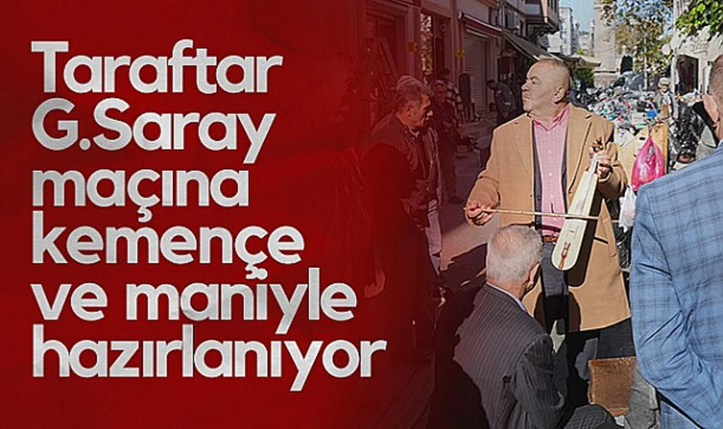 Samsunspor Taraftarı Galatasaray Maçına Kemençe ve Maniyle Hazırlanıyor