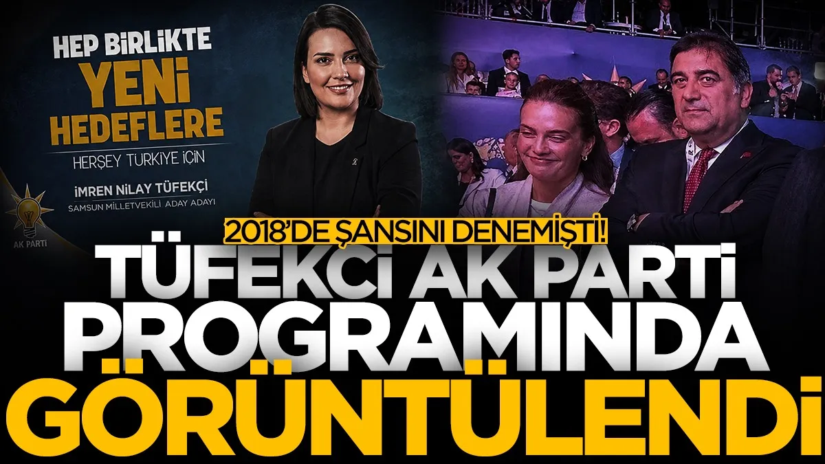 2018’de AK Parti’den şansını denemişti! İYİ Parti'den istifa eden İmren Nilay Tüfekci programda görüntülendi...