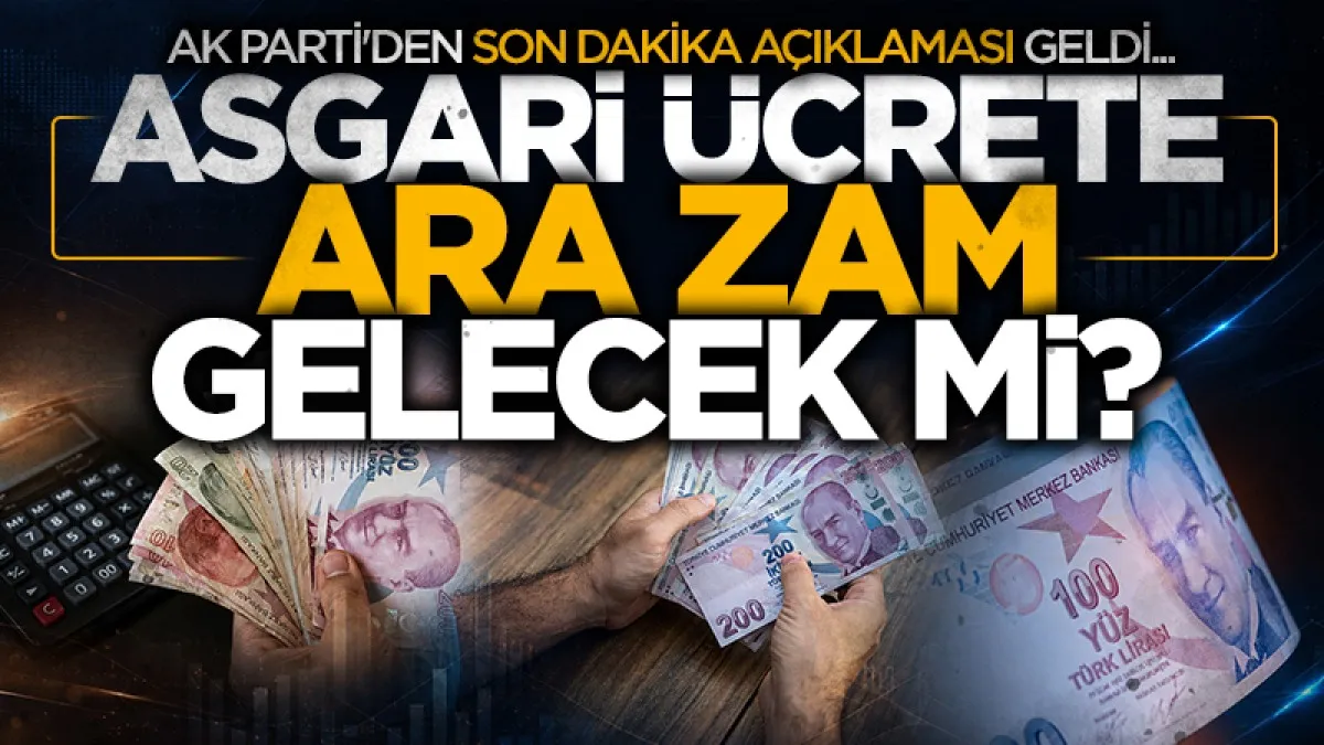 2026 Asgari Ücret Net Ve Brüt Ne Kadar? Ara Zam Var Mı?c