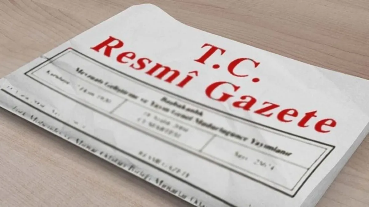 27 Temmuz 2026 tarihli Resmi Gazete yayımlandı