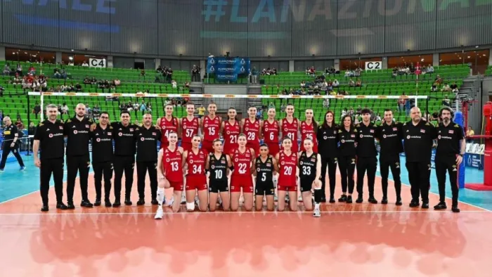 A Milli Kadın Voleybol Takımı'nın Milletler Ligi kadrosu belli oldu