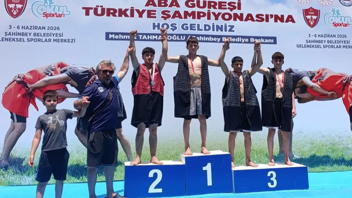 Aba güreşlerinden Samsun'a 5 madalya