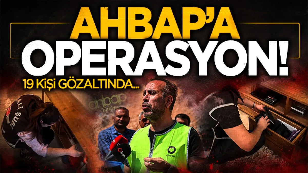 Ahbap Derneği'ne şok operasyon: Haluk Levent'in de aralarında olduğu 19 gözaltı