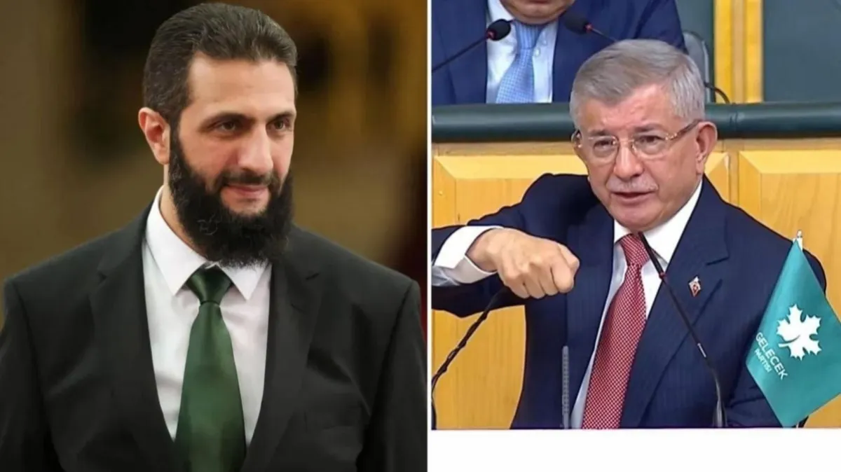 Ahmet Davutoğlu'ndan, Şam'ın yeni lideri Ahmed Şara'ya tarihi çağrı