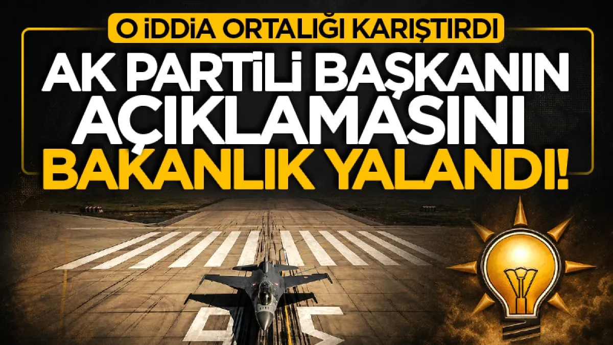 AK Parti İlçe Başkanı’nın Çiğli Jet Üssü iddiası ortalığı karıştırdı!