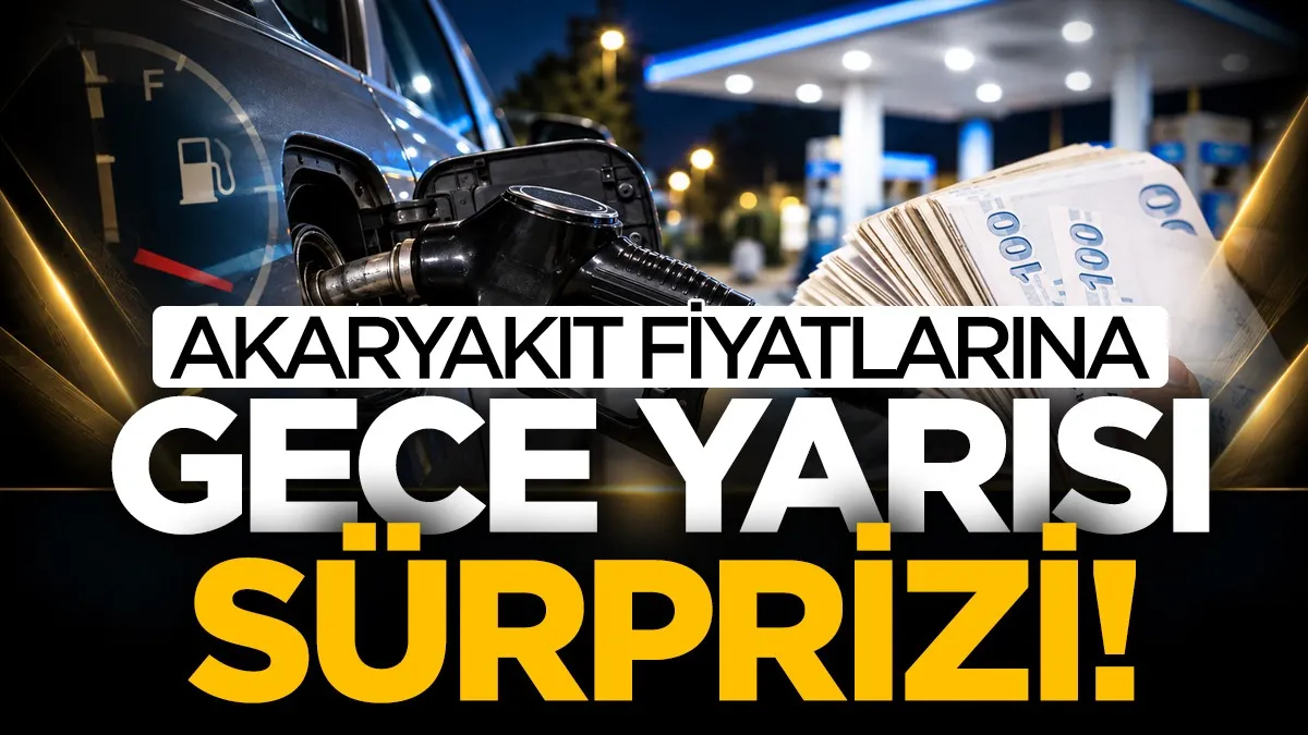 Samsun'da akaryakıt fiyatlarına gece yarısı sürprizi!