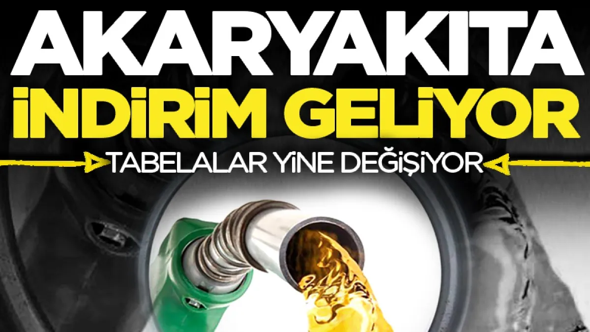 Akaryakıta indirim geliyor: Gözler pompa fiyatlarında