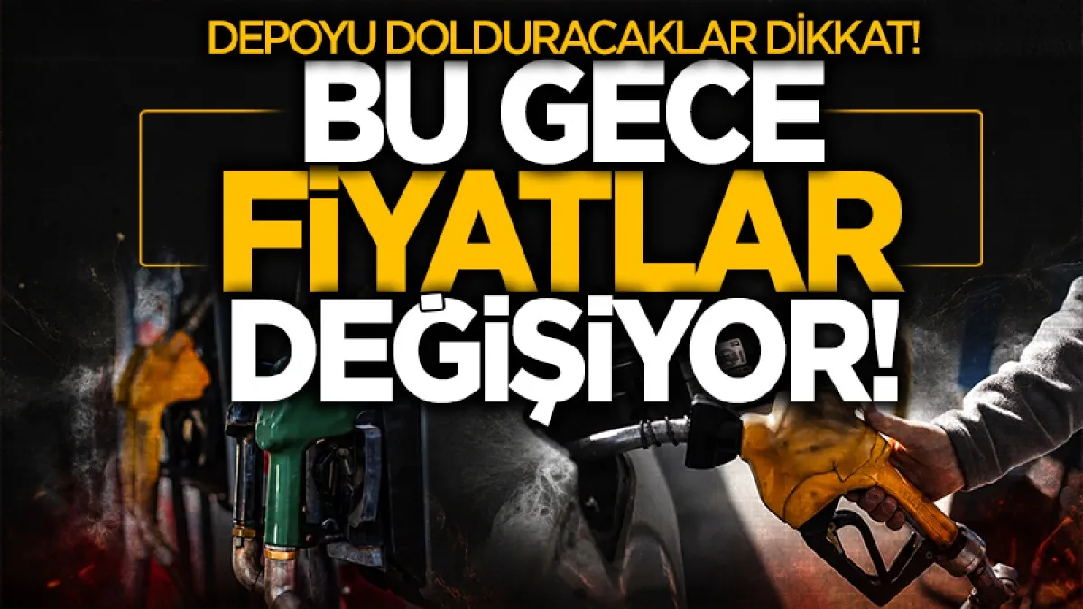 Akaryakıtta zam yağmuru dinmiyor: Motorine bu gece yarısı dev artış geliyor