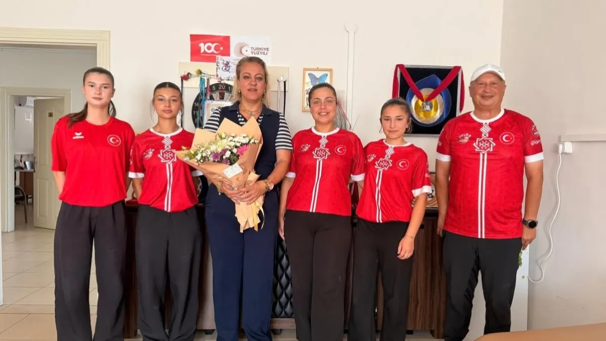 Alaçam’da milli bocce sporcularına başarı dileği
