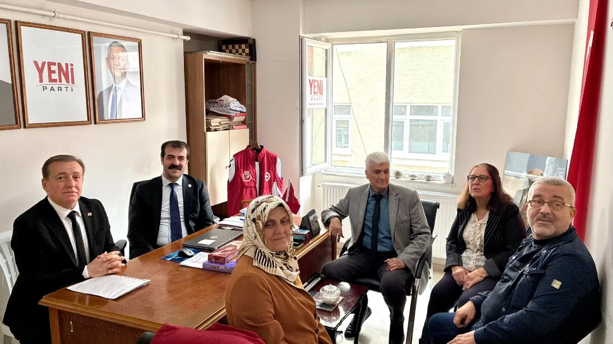 Altı Nokta Körler Derneğinden Yeni Parti İlkadım İlçe Başkanı Umut Alkaç’a ziyaret