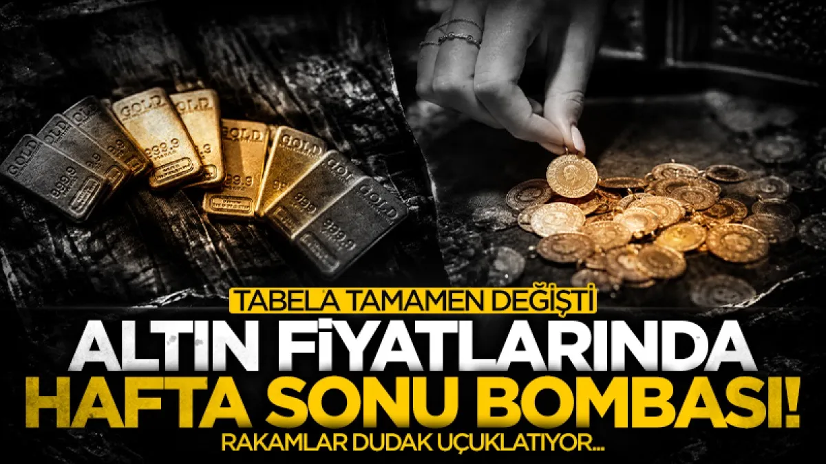 Altın alacaklar dikkat! Gram altın 6 bin 500 TL'yi aştı