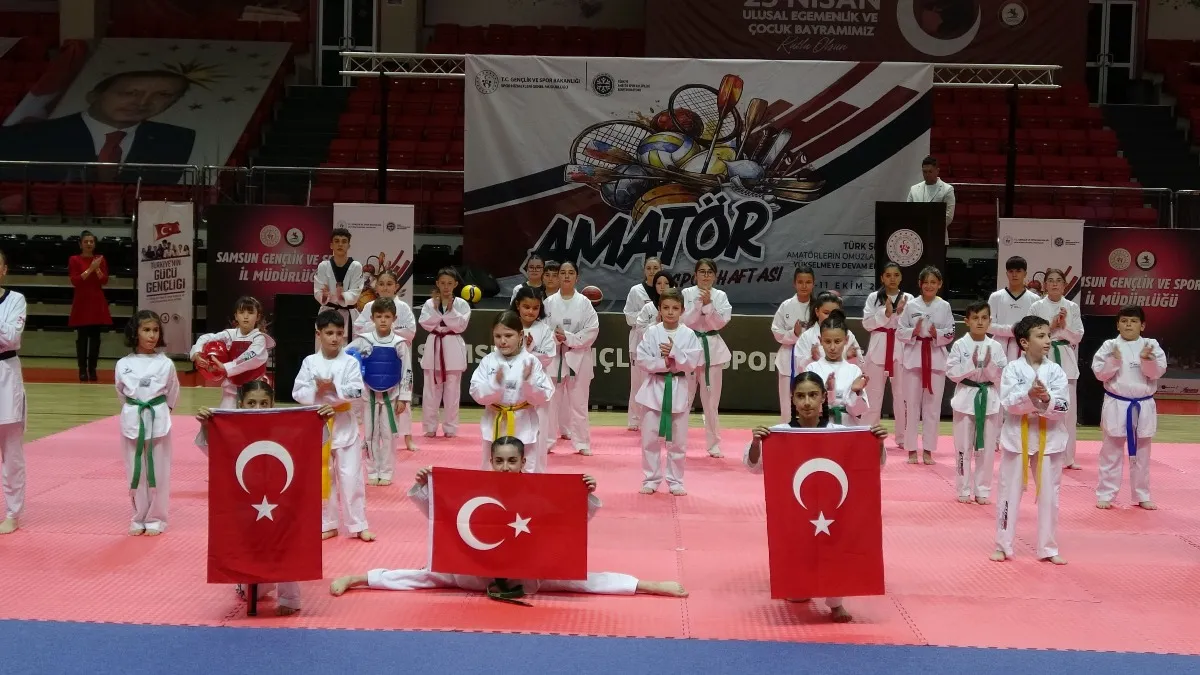 Amatör Spor Haftası Samsun'da coşkuyla kutlandı