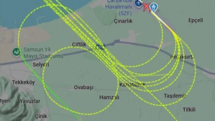 Anadolu kartalları, uçuş eğitimini Samsun'da alıyor