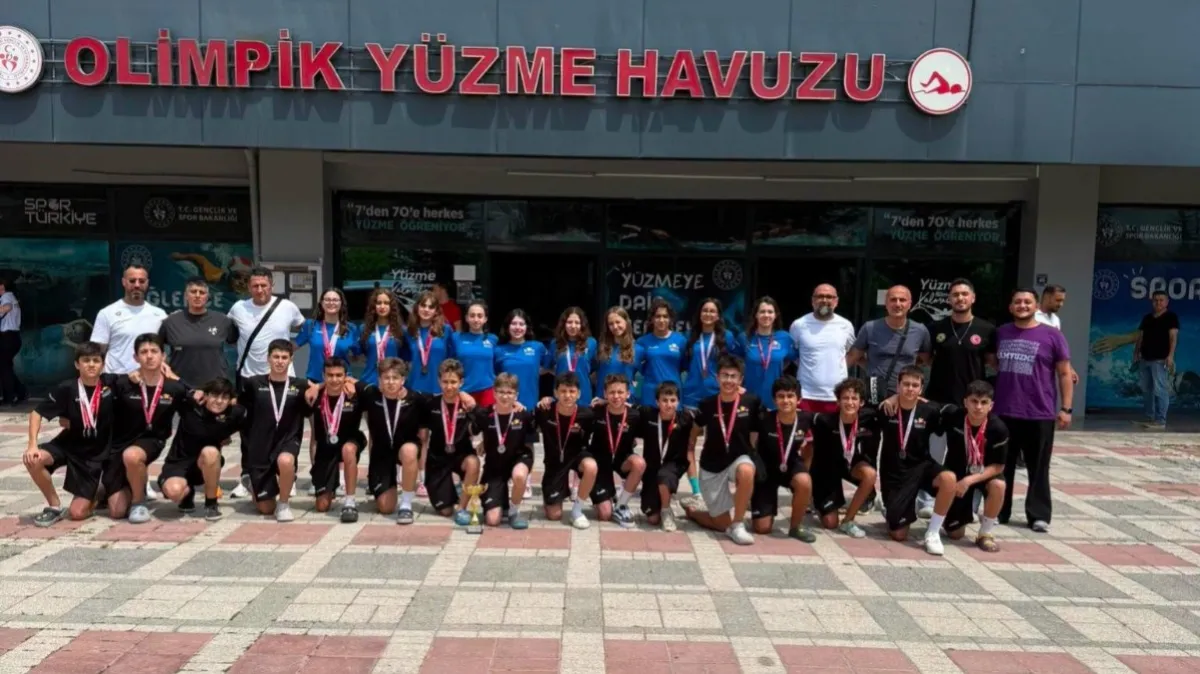 ANALİG yüzmede Samsun Türkiye 2.’si