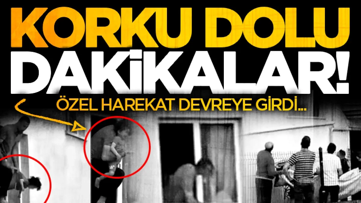 Ankara'da korku dolu dakikalar: Baba kızını rehin aldı!