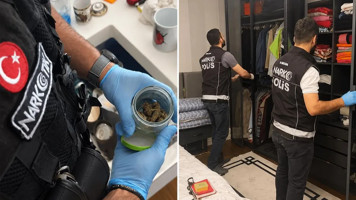 Ankara’da uyuşturucu ve fuhuş soruşturmasında 3. dalga: 64 şüpheliye işlem