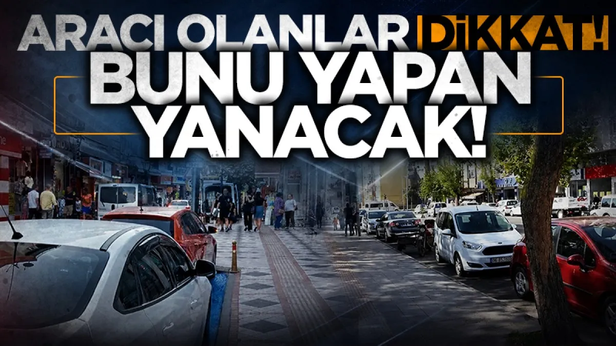Arabasını otoparka böyle park edenlere Yargıtay'dan soğuk duş