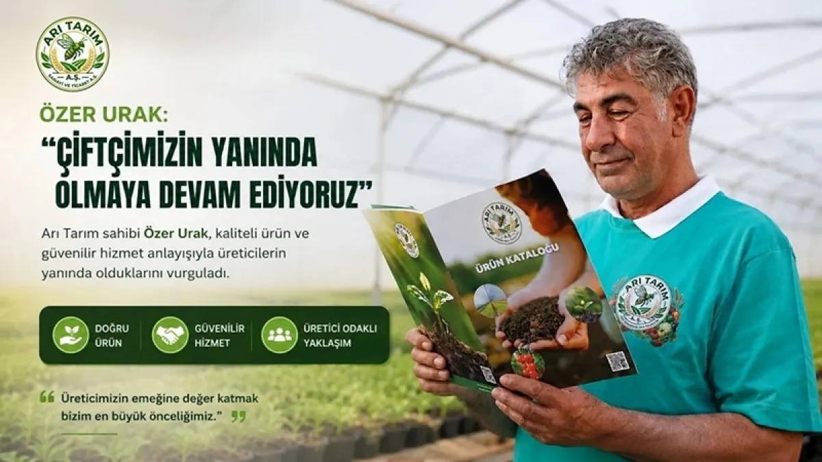 Arı Tarım'dan Konya'ya dev yatırım! Tuzlukcu'da 300 dönümlük jeotermal sera kurulacak
