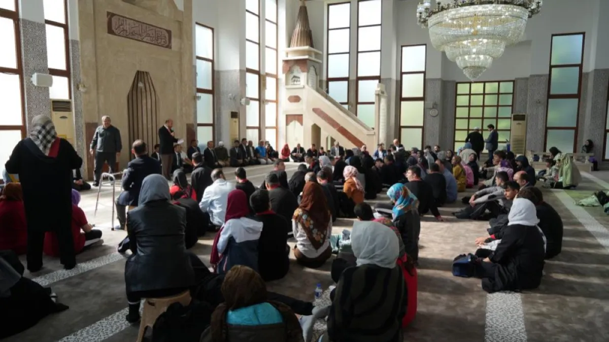 Atakum’da camiler özel öğrencilerle şenlendi