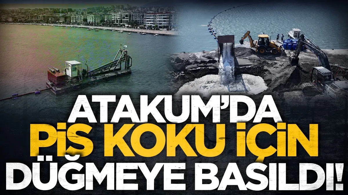 Atakum'da pis koku için düğmeye basıldı!